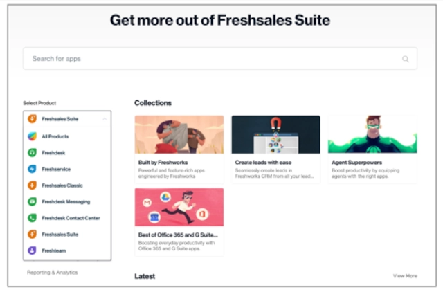 freshworks freshsales sute functions 13