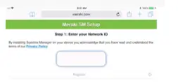 Cisco Meraki SM iOS device registration 1 2